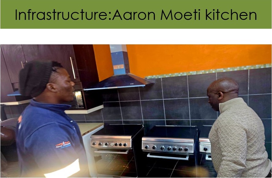 Infrastructure: Aaron Moeti Kitchen