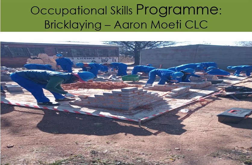 Occupational Skills Programme: Bricklaying – Aaron Moeti CLC