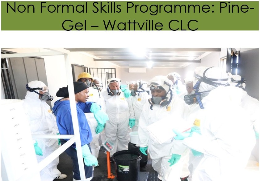 Non-Formal Skills Programme: Pine-Gel – Wattville CLC